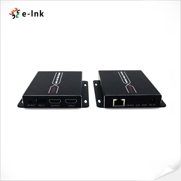 HDMI IP Extender 1080p 60Hz Loop de control KVM fuera