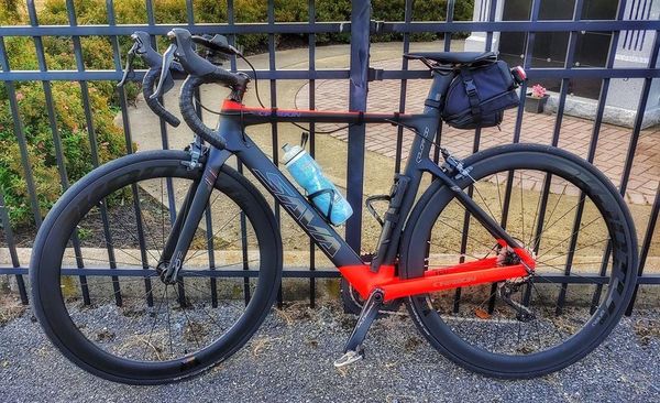 8.4kg SAVA Full Carbon Road Bike , Hydraulic Disc Brake T800 Carbon Fiber Bike