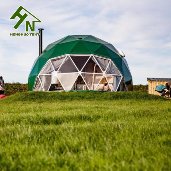 Hotel Decoration Igloo Geodesic Dome Tent Wind Resistant