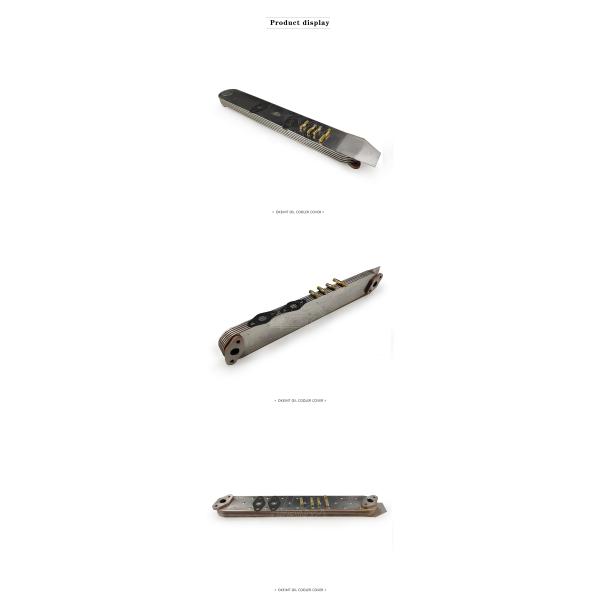 EX200-5 Excavator 6BG1 Isuzu Oil Cooler 1-2700192-0 OEM Standard Size