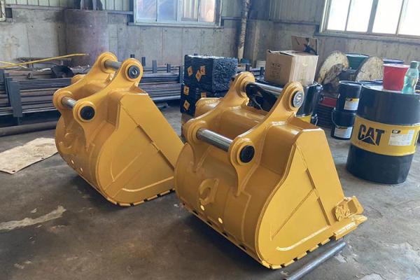 Q355B MN400 Heavy Duty Rock Bucket, Excavator Rock Digging Bucket com excavador longo braço de barra