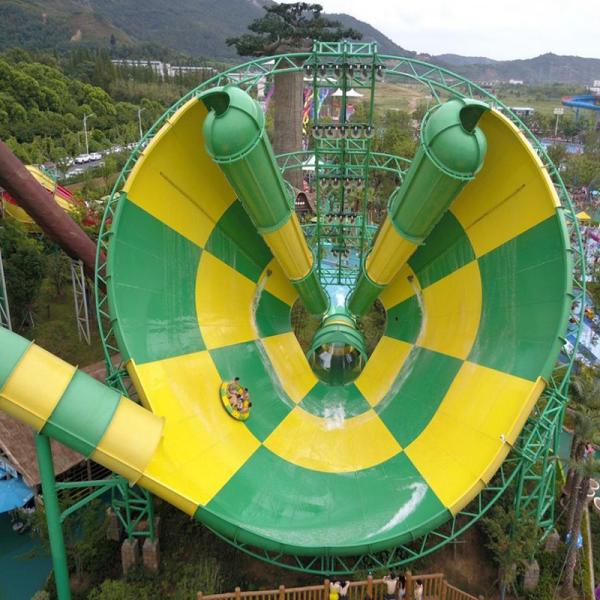 Enjoyable Fiberglass Water Slide Manufacturers in China, Entertainment Water Slide