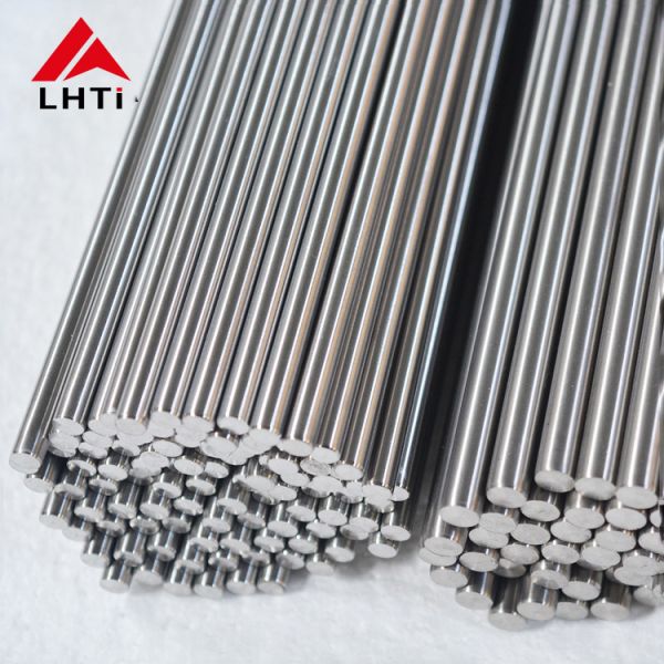 High Yield Strength Titanium Alloy Bar Silver Color Polished Surface