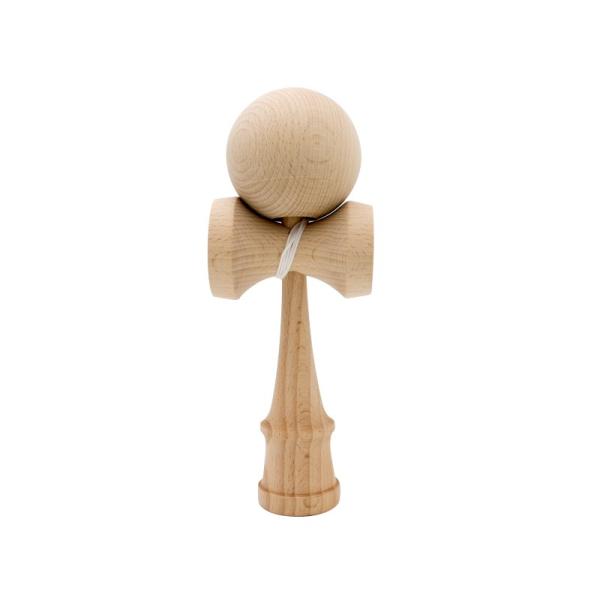 De 2 a 4 años de edad, juguete de rompecabezas de madera con logotipo de láser Kendama 190 x 70 mm