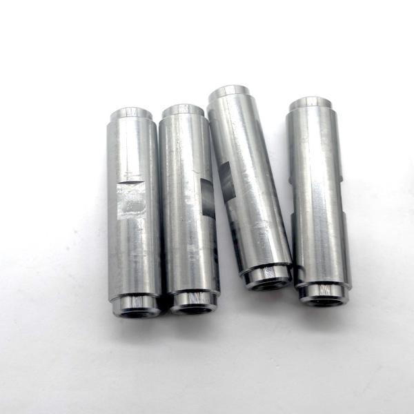 Custom CNC Machined Carbon Steel Threaded Blind Hole Sleeve