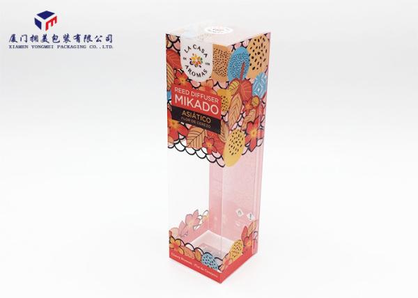 Clear Plastic Box Packaging For Home Reed Diffuser Clear Window 25cm Height