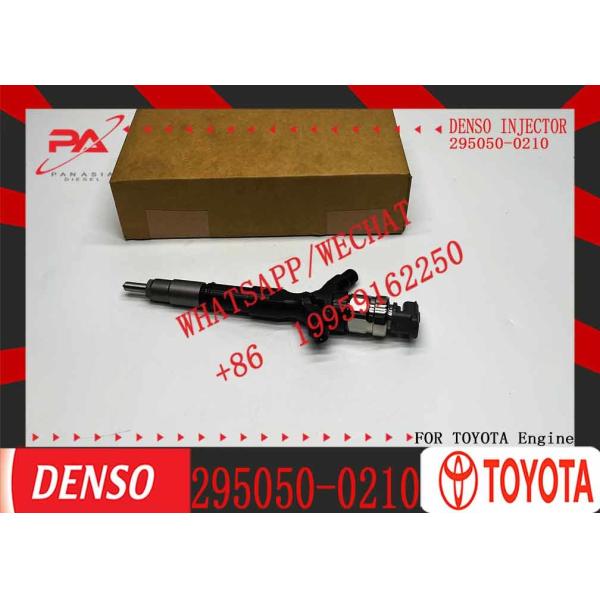  Hot Sale Engine Injector 2950500210 295050 0210 Common Rail Fuel Injector 23670-09340 295050-0210 for Toyota Hiace
