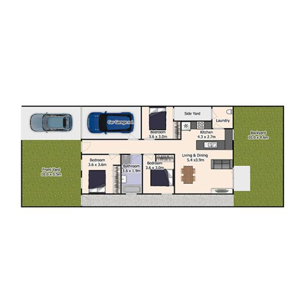 Fast Construction Light Steel Villa Integrated House Kits Australia Standard Bluescope Steel Framing