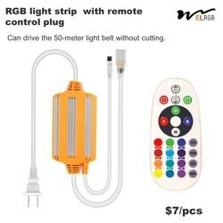 1.64ft/0.5m 2700k Led Strip Dimmable Led Rope Iluminação 120V Indoor Outdoor