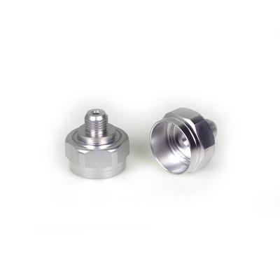 Precision CNC Machined Aluminum Alloy Nozzle Parts 0.01mm Tolerance
