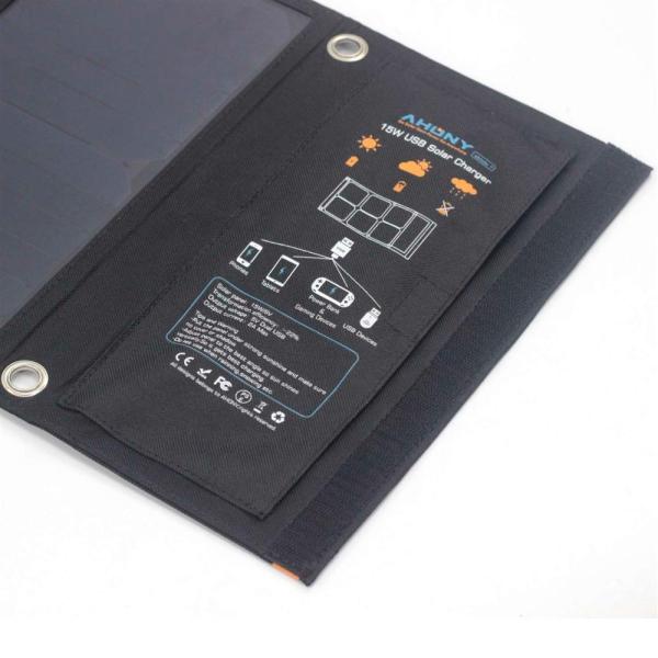 Мини ETFE USB портативный солнечный панель зарядное устройство для телефона 15 Вт 5 Вт Внешний поход Кампинг рюкзак зарядное устройство для телефона на солнечной энергии