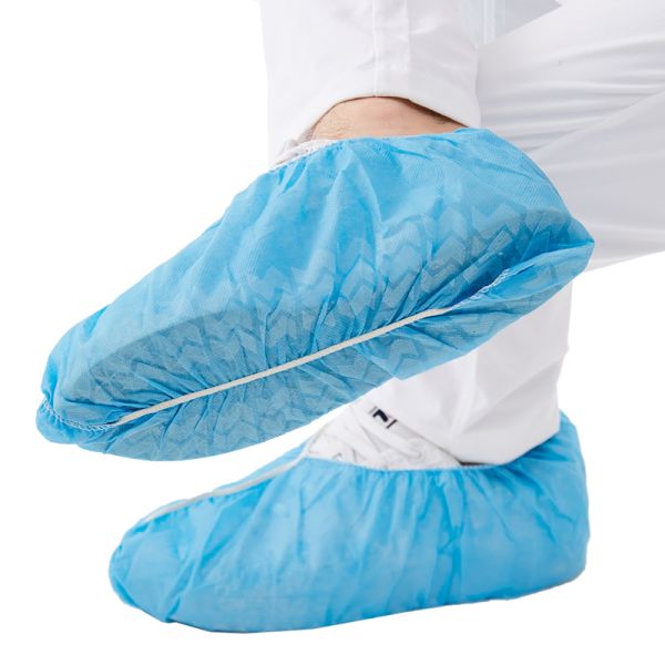 Hubei Haixin Wholesale Anti-Static Disposable Dust-proof Household Shoe Cover Hospital Non-woven Cloth Shoe Upper Manufacturer