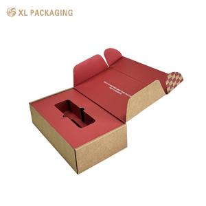 Wholesale Custom Printed Corrugated Display Box | Flat-Pack Counter Display Packaging with 12-Slot Insert for CBD Serum Spray