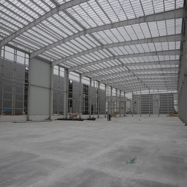 Large Span Steel Structure Shed with Q235 Q345 High Strength Steel