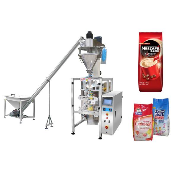 Automated Instant Milk Powder / Bread Flour Packing Machine PLC Operated