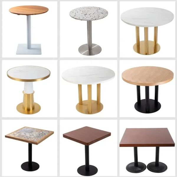 Customized Design Modern Cafe Bench Booth Seating Fast-food Restaurant Furniture Tables and Chairs Sets