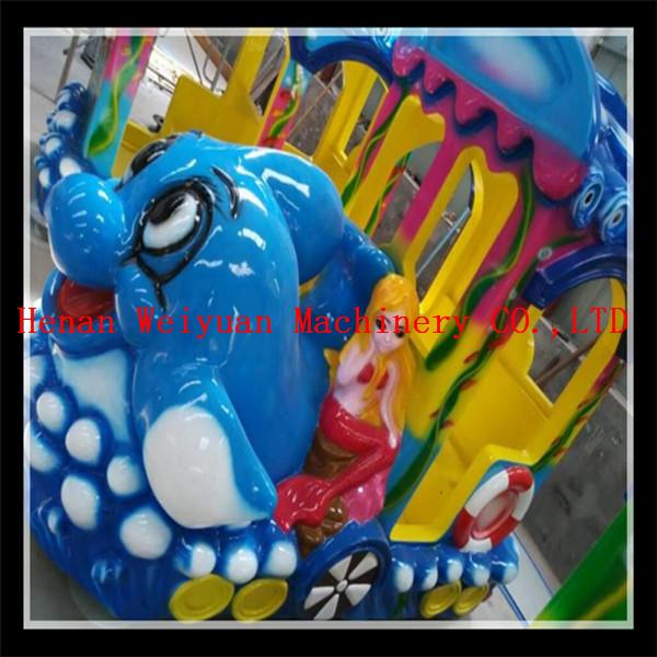 new model 5 couches 18 seats  electric track train, under sea world train ride for sale