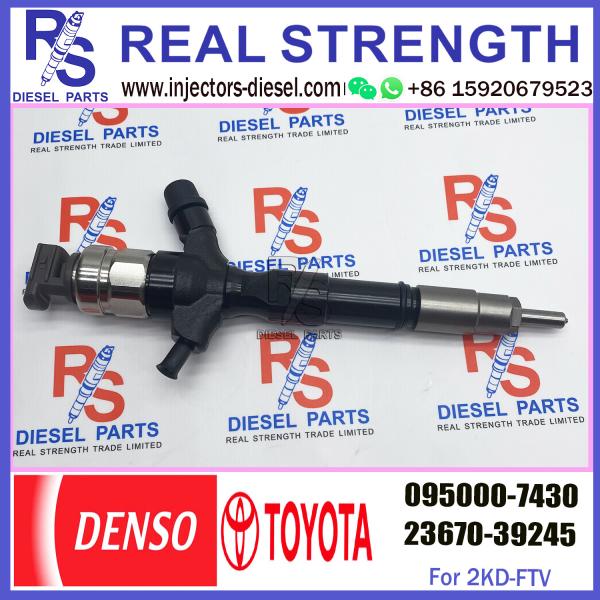 2,5 injetor diesel Recon 23670-39285 095000-780# 095000-7800 095000-743# 095000-7430 DCRI107800 de D-4D para Toyota Hiace