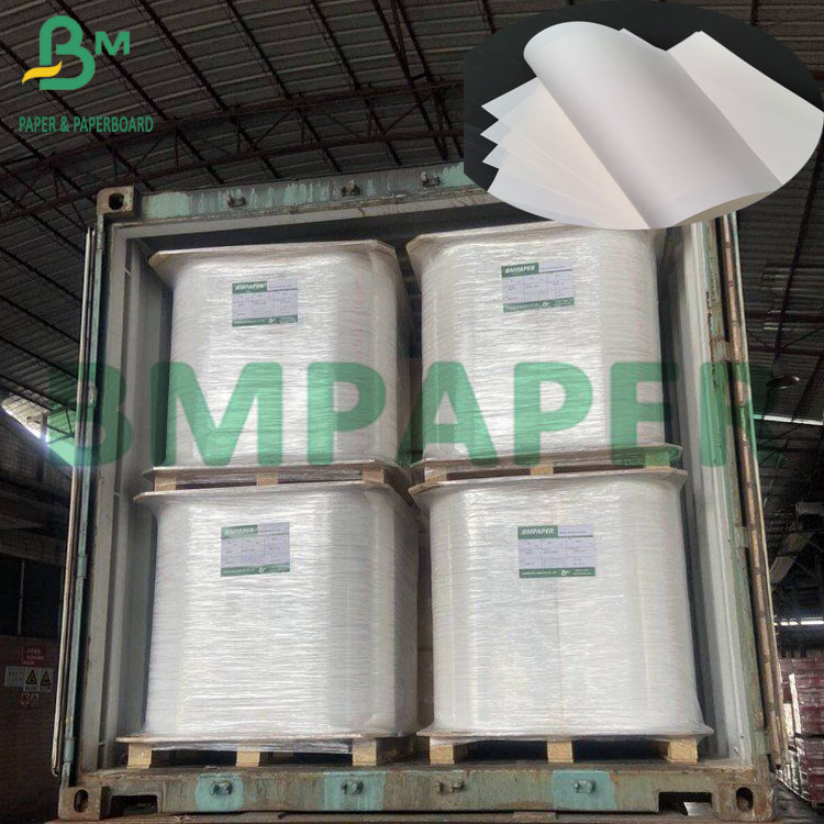 70gsm White Bleached Kraft Paper Reel Width 1100mm Craft Paper for Shopping Bags 70 гм белая отбеленная kraft бумага ролик ширина 1100 мм ремесленная бумага для сумки для покупок