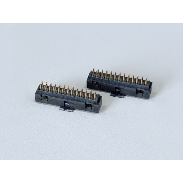 2.00mm Pitch 2×13 Pin Header Connector, Dual-Row PCB Through-Hole Electronic Connector, Gold-Plated Terminals, Signal & Power Transmission