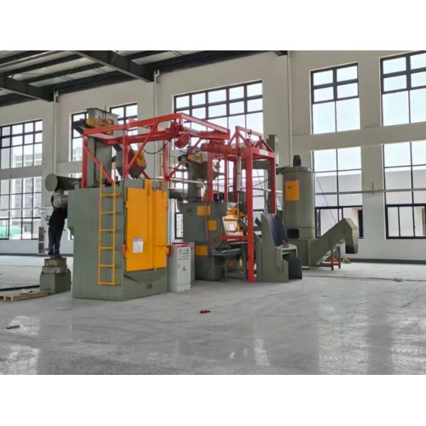 Large Section Steel Shot Blasting Machine Hook Type