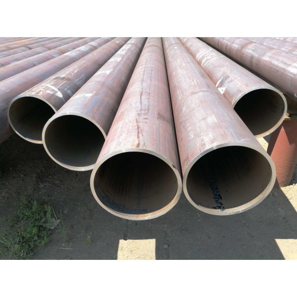 24 Inch GR.A GR.B DIN 30670 ASTM A53 ERW Black Steel Pipe