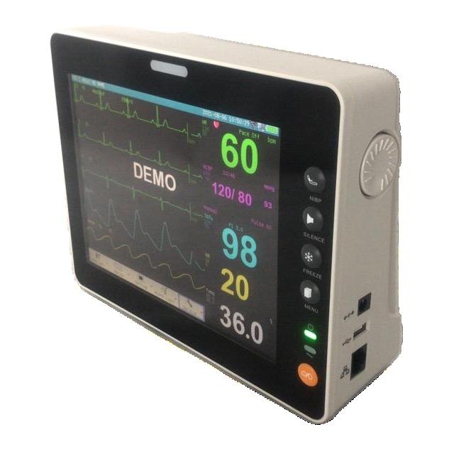 Durable 8 Inch Vital Signs Monitor Best Price Hospital ICU Monitor Multipara Vital Signs Monitor