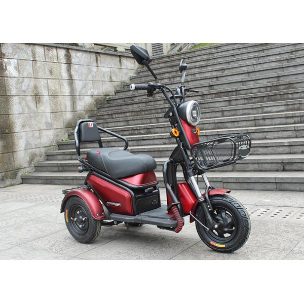 Drum Brake Small 60V 32Ah Three Wheel Electric Scooter