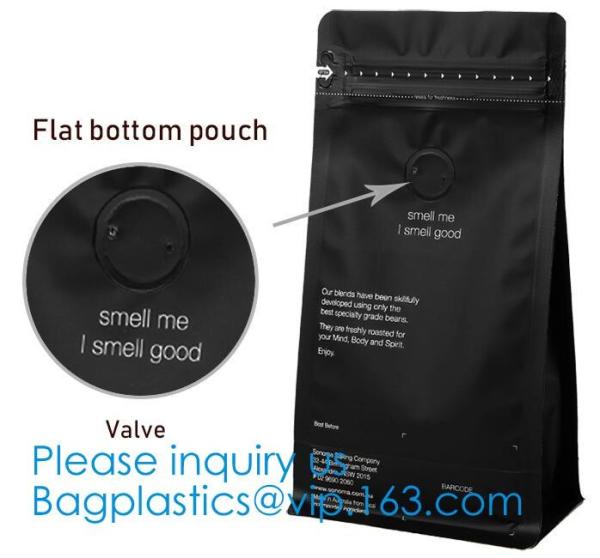 BRC Standard Qual Seal Kraft Paper Bags With Tin Tie Coffee Bags Plastic Valve,Customzed Side-Gusset Valve Tintie Plasti