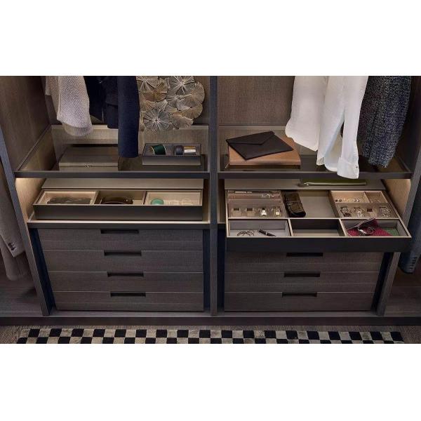 Custom Bedroom MDF Wardrobe Closet for Modern Open Wardrobes Room Combination Cabinet