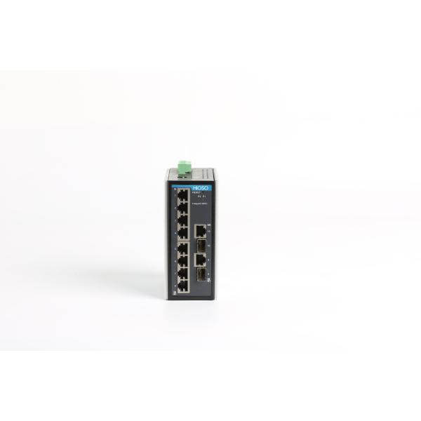 2 Combo Ports POE Switch Din Rail Mount