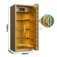 H59en Double alarme, coffre-fort biométrique avec verrouillage d'empreintes digitales YB/RS-150