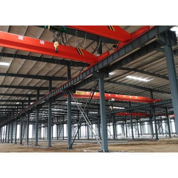C/Z Section Steel Purlin Prefab Warehouse Solid H Shape Steel Beam Structure