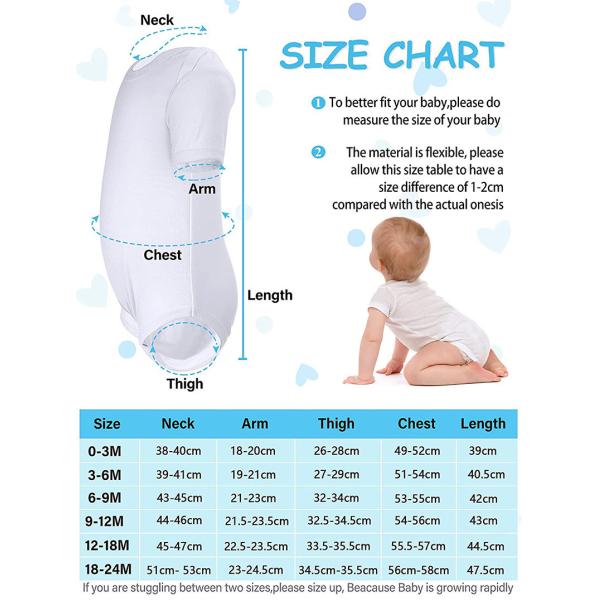 Cotton Feel Polyester Onesie Blanks Short Sleeve Sublimation Romper Blanks