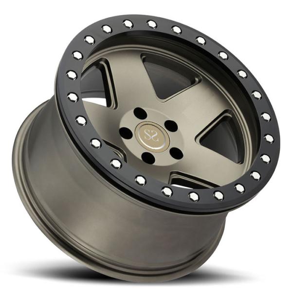 costumes 21 22 24 bordas offroad forjadas polegada do beadlock da roda de SUV do veículo do recolhimento para Jeep Wrangler
