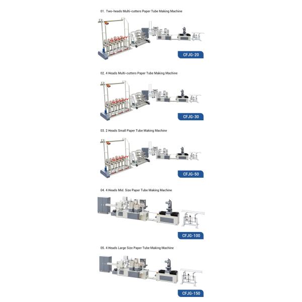 OEM ODM Eco-friendly Biodegradable Paper Tube Processing Equipment Energy-saving Paper Tube Machine