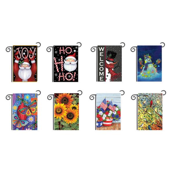 знамя сада гей-парада радуги флагов пляжа передачи тепла полиэстера 100D изготовленное на заказ