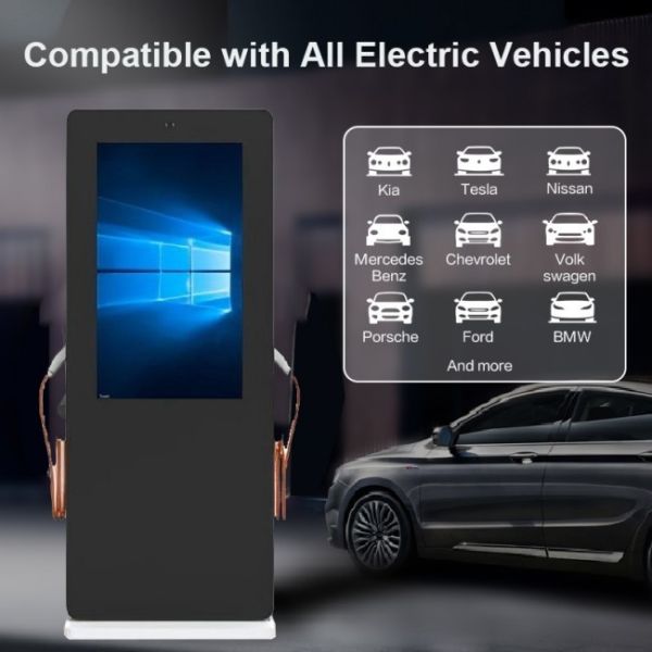 Factory direct sales of 43 inch charging pile vertical high brightness exterior lcd displays