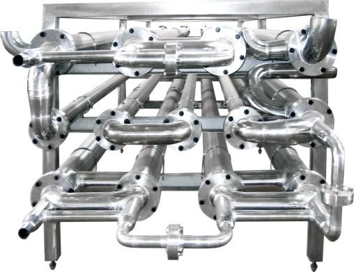 Fruit / Vegetable Juice UHT Sterilization Machine High Feasibility Easy Maintenance