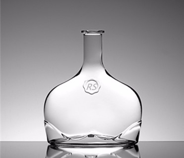 700ml 200ml 500ml 1 Liter Glass Cap Vodka Brandy Bottles for Clear Champagne Storage