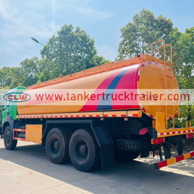 Beiben 6x6 RHD 20CBM Fuel Bowser Refueling Truck for Sale