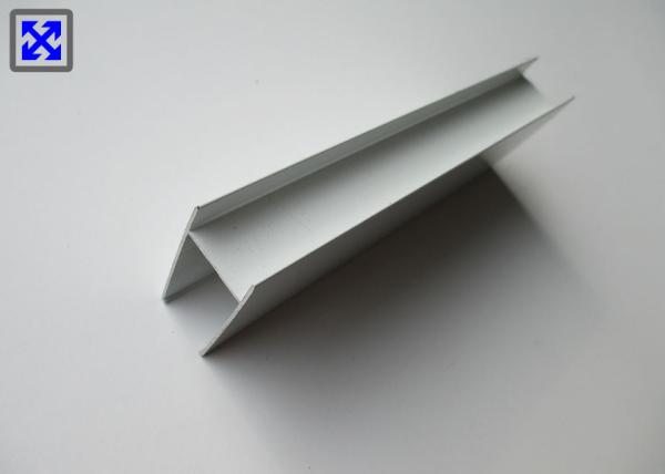 H Shape Aluminum Door Profiles Powder Coating Surface Treatment Highly Durable