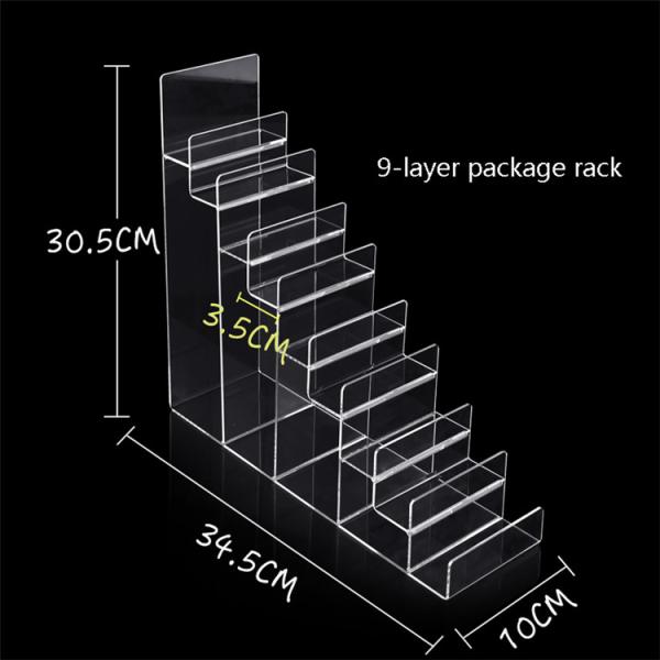 4-layer wallet display bracket acrylic wallet display rack jewelry glasses display stand