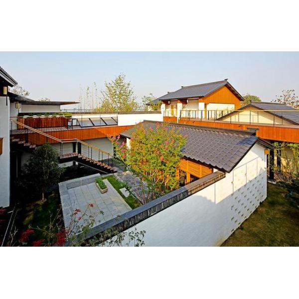 Japanese Kawara Roof Tiles Handcrafted Clay Slate Gray Ideal for Weatherproofing Traditional Buildings