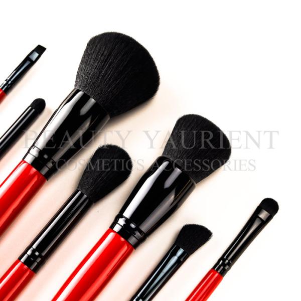 Professional 7Pcs Vegan Cruelty Luxury Makeup Brush Kit Soft Bristles Hair