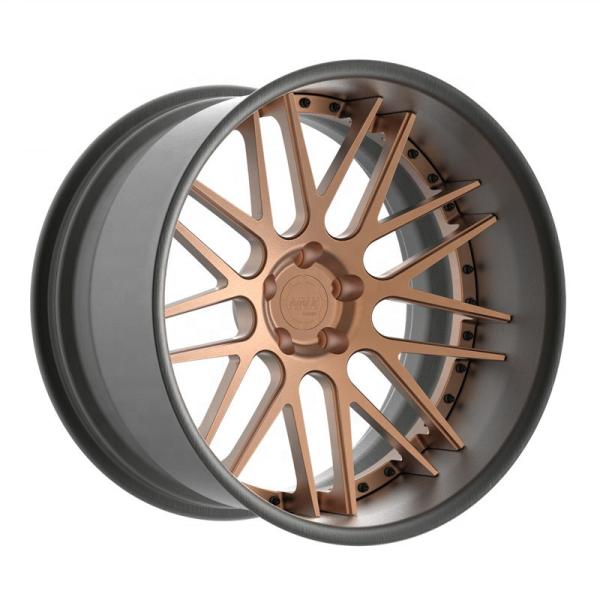 Two pieces custom deep rims for car 18 19 20 21 22 inch alloy wheels forged car wheels