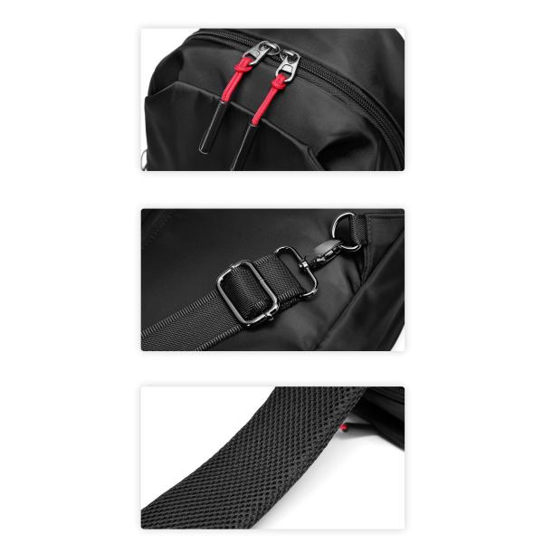 Горячая продажа оптовой моды мужчины на заказ водонепроницаемая сумка для плеч кроссбоди грудная сумка