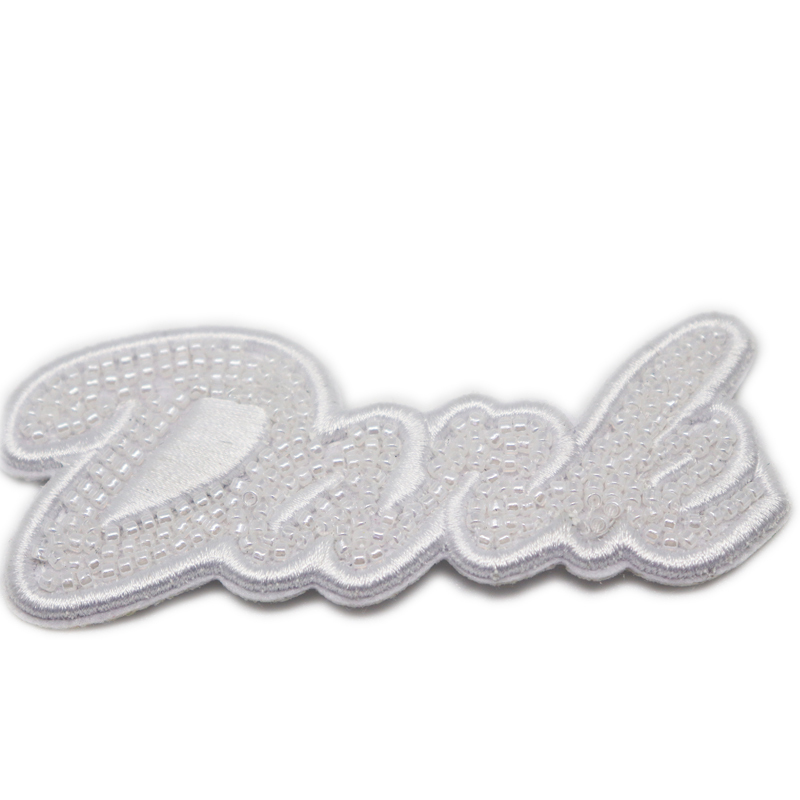 Embroidery Machine Bead  Letter Patch