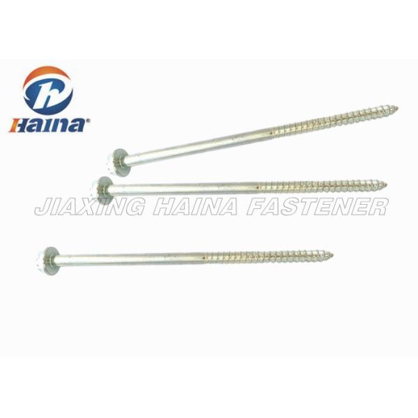 DIN 6928 Stainless Steel Hexagon Flange Head Self Tapping Screws / M10 Flange Bolts