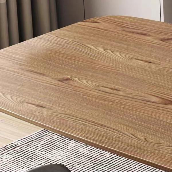 Dining Furniture Living Room Sets Wooden Space-Saving Dining Table With 6 Chairs Set